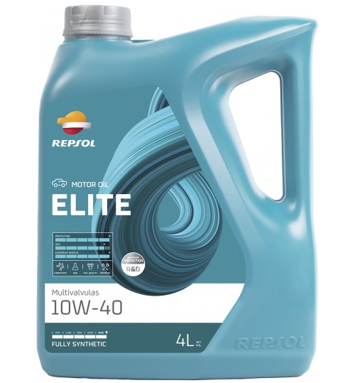 REPSOL ELITE MULTIVALVULAS 10W40, 4л